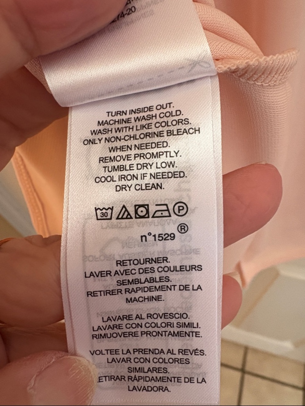 Lauren Ralph Lauren NWT pale Pink Button-Up Blouse size XXS brand new - Picture 7 of 8